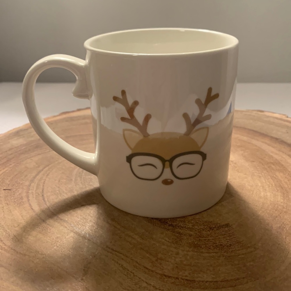 💰Frankie Grey Reindeer mug